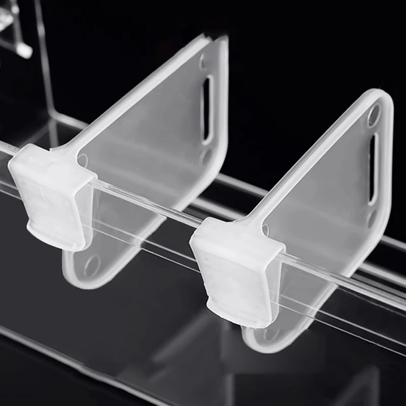 10pcs Refrigerator Space Telescopic Partition Side Door Box Separator Organizer Divider Splint Multi-functional Kitchen Gadgets