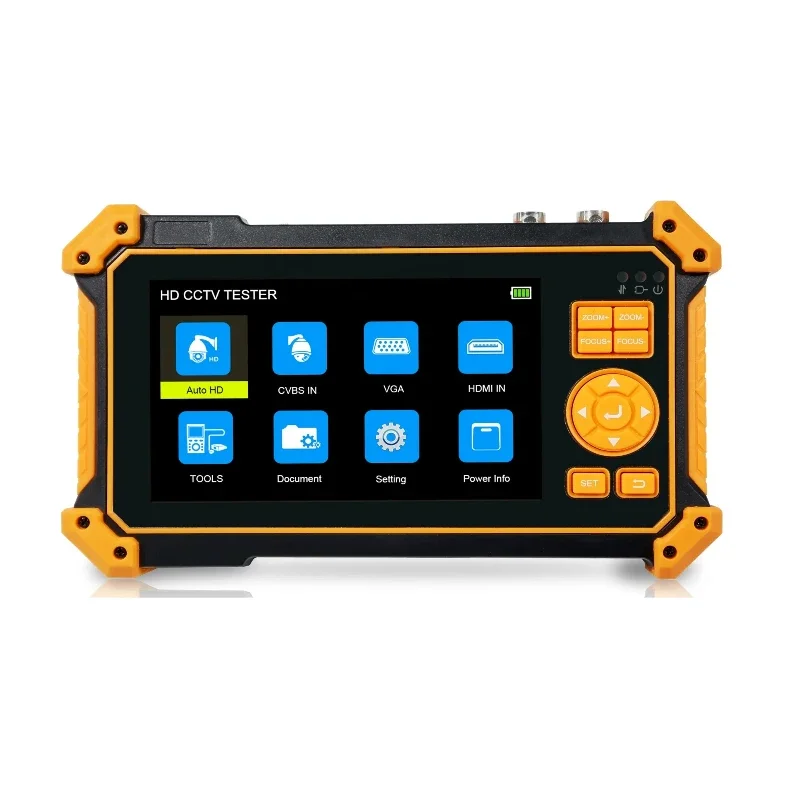 

5inch AHD CVI TVI CVBS 5MP 8MP WIFI PTZ Camera Portable CCTV Tester Monitor Pro