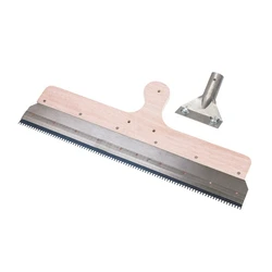 Cimento Self-Nivelamento Raspador Epóxi Cimento Argamassa Manual Cremalheira Do Raspador Com 3MM/5MM Dentes E Adaptador Ferramentas De Construção