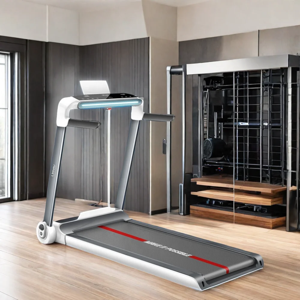 

Новая технология, легкая сборка, складная, с широкой дорожкой, моторизованная домашняя беговая дорожка