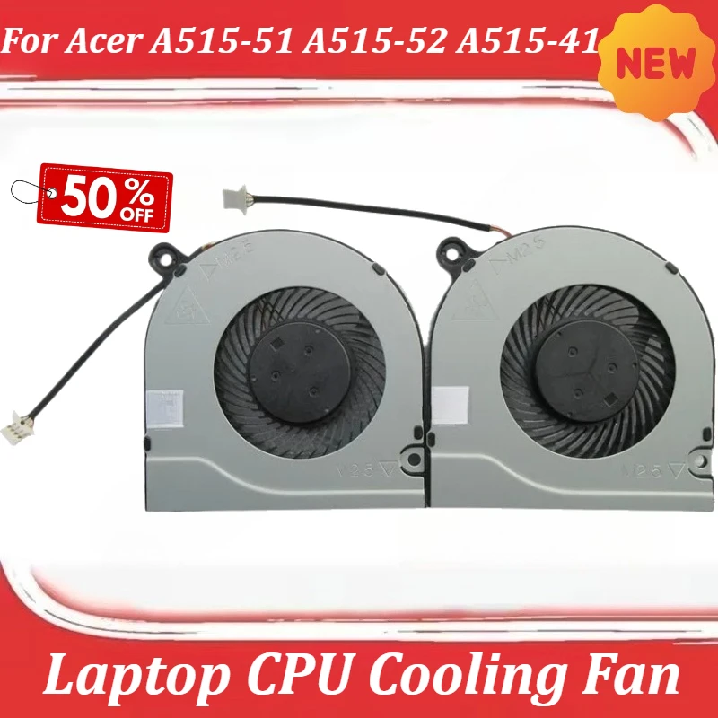 

Вентилятор охлаждения процессора ноутбука для Acer A515-51 A515-52 A515-41 5V 0.5A