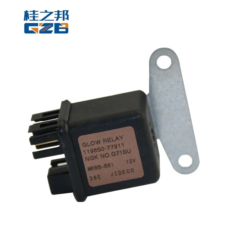 

GZB Excavator part Relay Power Supply Relay parts 119650-77910(12V) for XE60/XE60CA RTS
