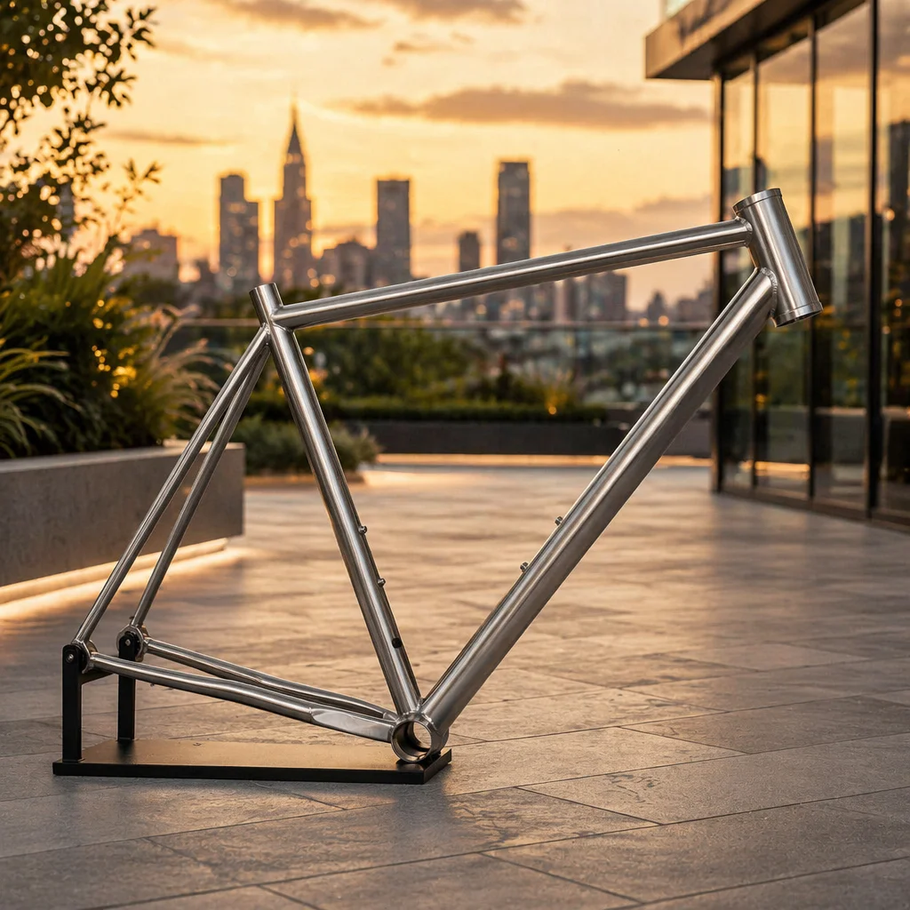 Shock Price China Titanium Road Bike Frame Manufacturer
