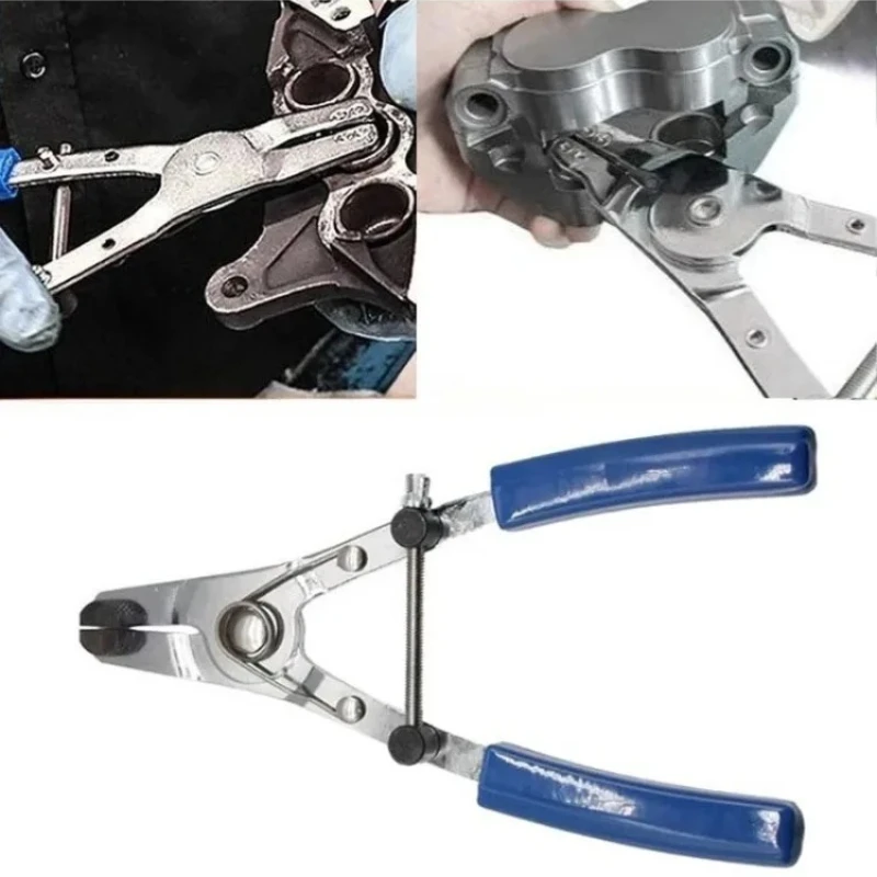Universal Motorcycle Caliper Service Equipment Brake Caliper Piston Removal Pliers Locking Tool for Motorbike ATV