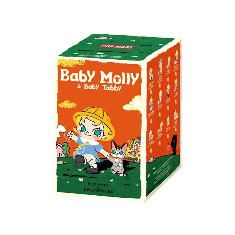 

Оригинальная POPMART Baby Molly, милая и игривая фигурка, коробка-сюрприз, кукла, экшн-фигурка, коллекция Heartbeat, игрушка-сюрприз, подарок
