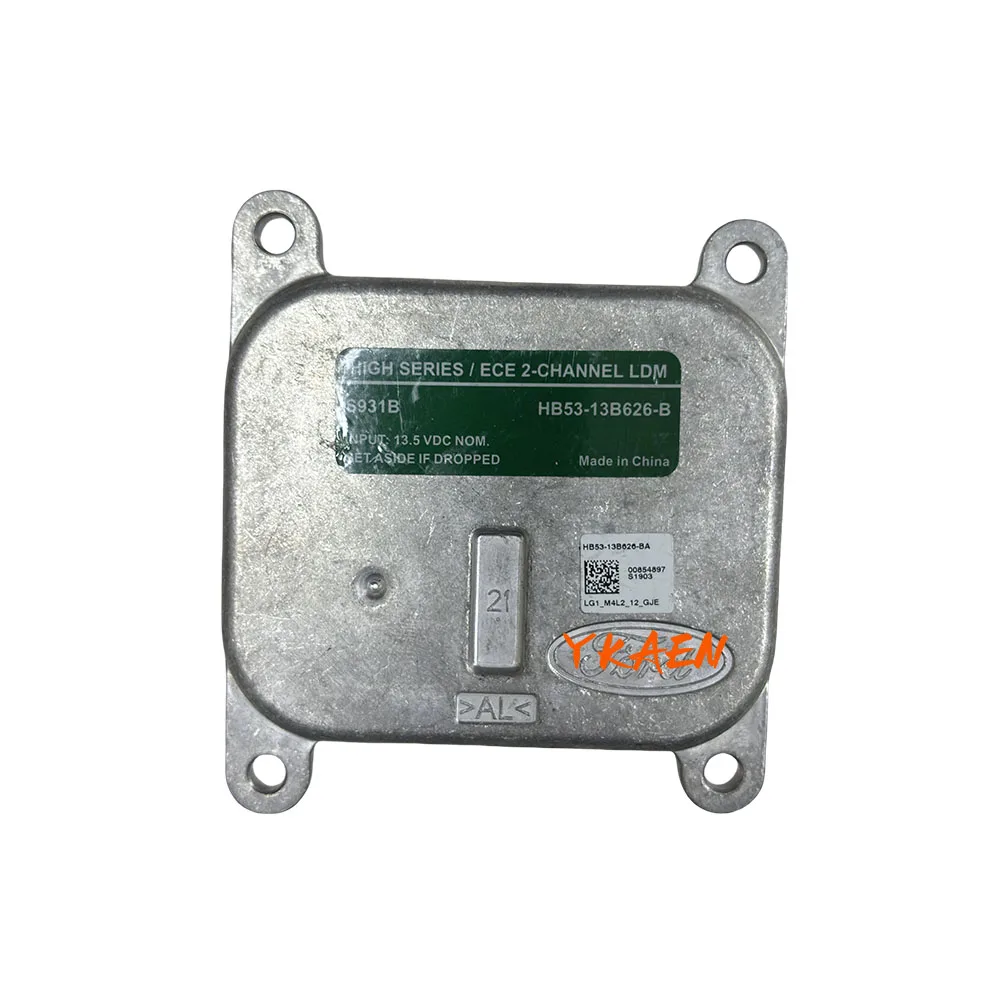 Original HIGH SERIES/ECE 2-CHANNEL LDM HB53-13B626-B Headlamp Control Unit For Ford 2016-2019 Explorer LED Headlight HB5313B626B