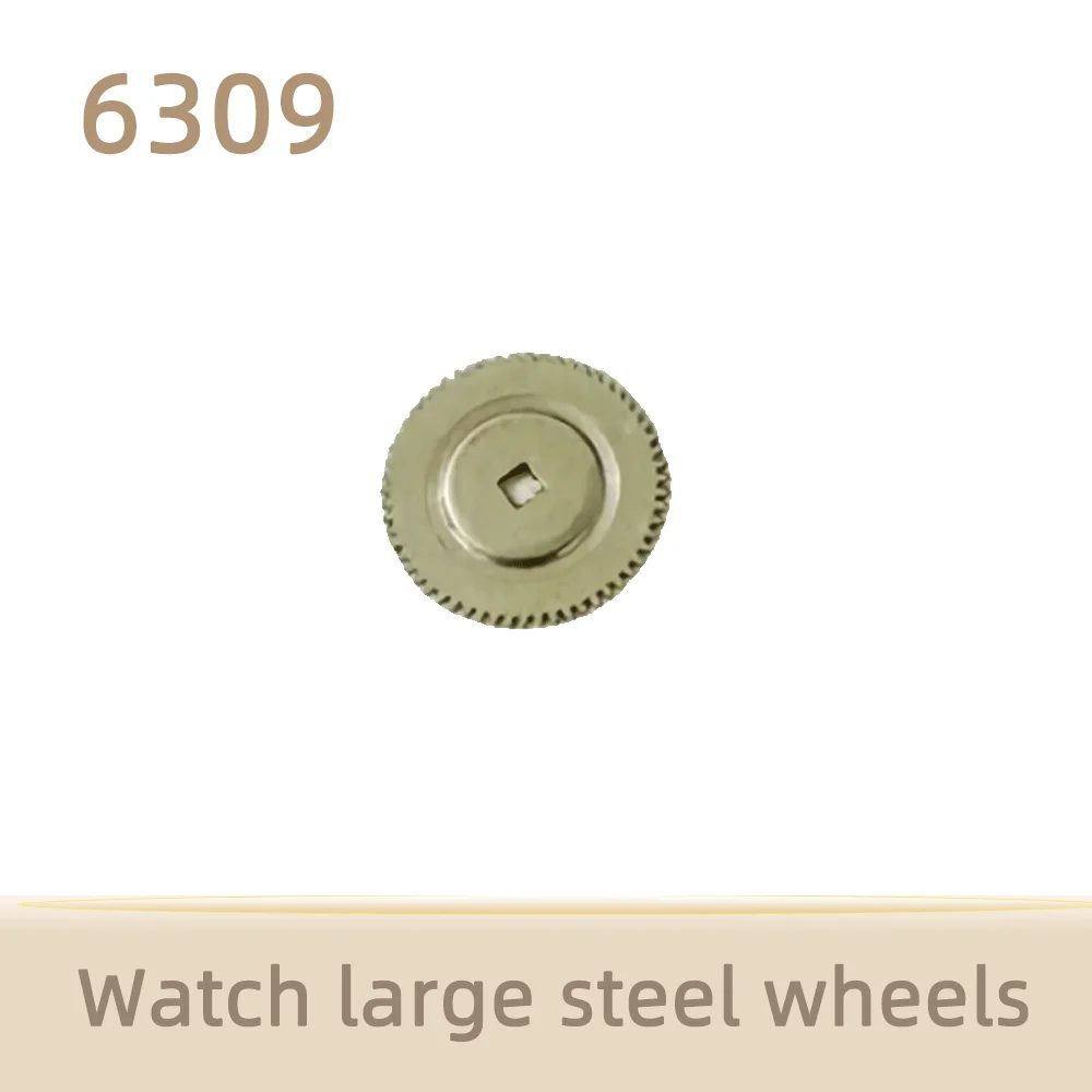 

Watch Accessories Large Steel Wheel Suitable for 6309 Mechanical Movement Large Steel Wheel Watch Repair Parts Replacement
