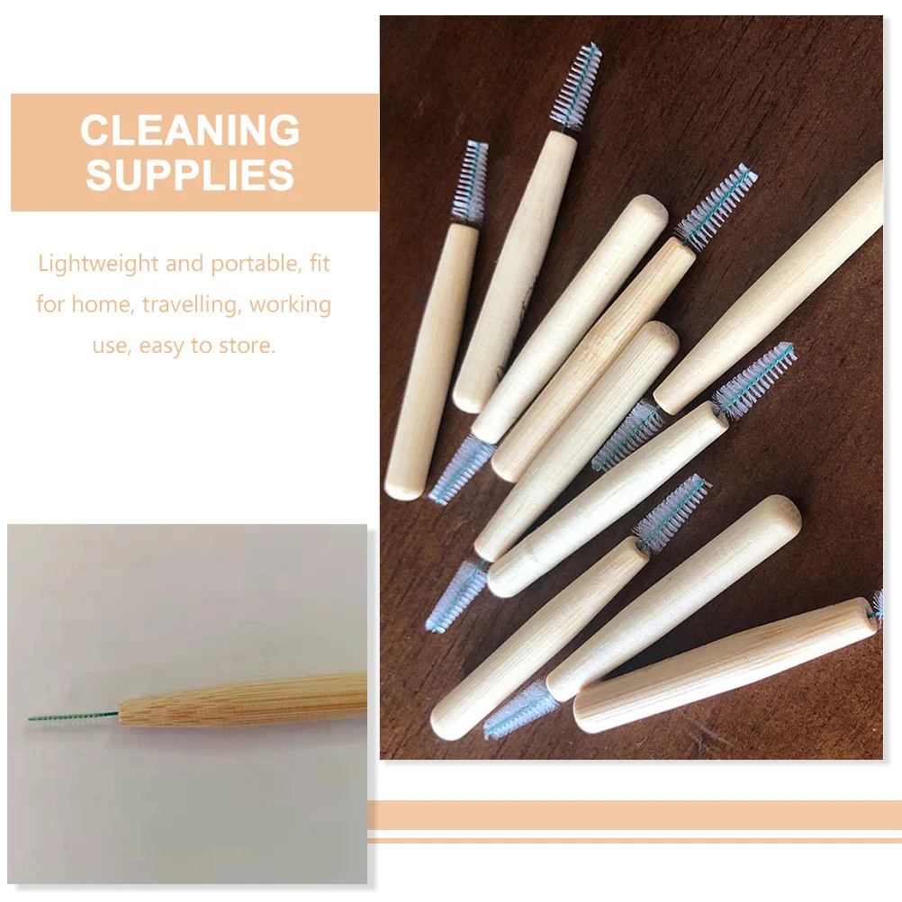 

50Pcs Interdental Brushes Tooth Cleaning Tools Portable Lightweight Oral Care Supplies for Narrow Gaps Teeth Cleaner Calculus