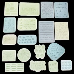 DIYリボンレターマッシュルームアクセサリー,金型エポキシ樹脂金型ジュエリーツール,手作りモールド
