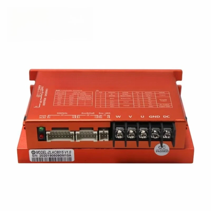 Service Controller RS485 CAN 3 Phase 24V 48V Dual Channel 30A 500W Brushless DC AC Servo Motor Amplifier Driver view 2