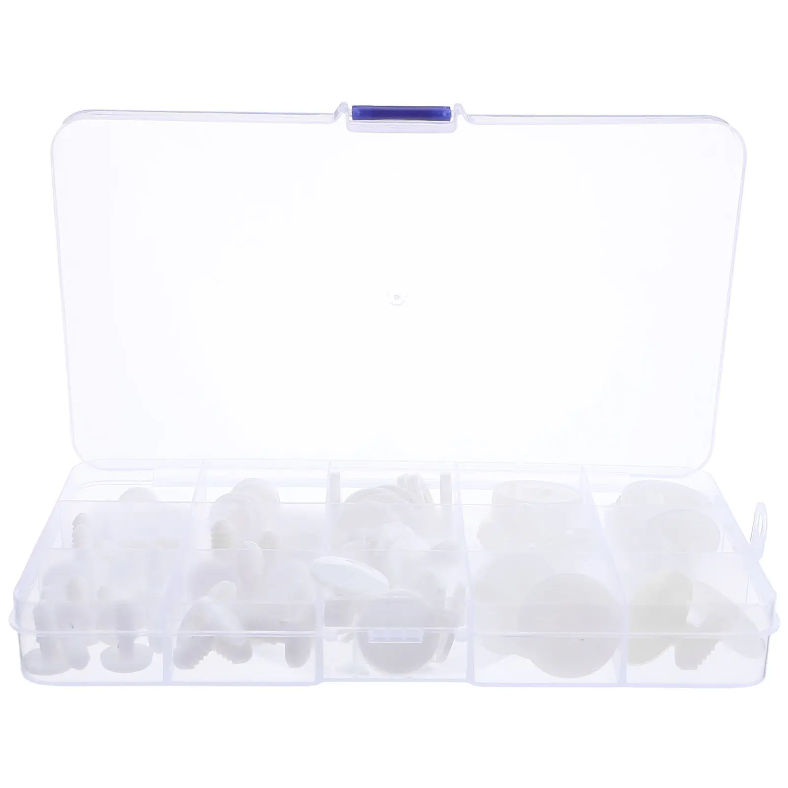 45Pcs DIY Bear Joints Plastic Movable Body Connectors for Stuffed Animal Crafting Flexible Rotation Joint Kit Creative Craft