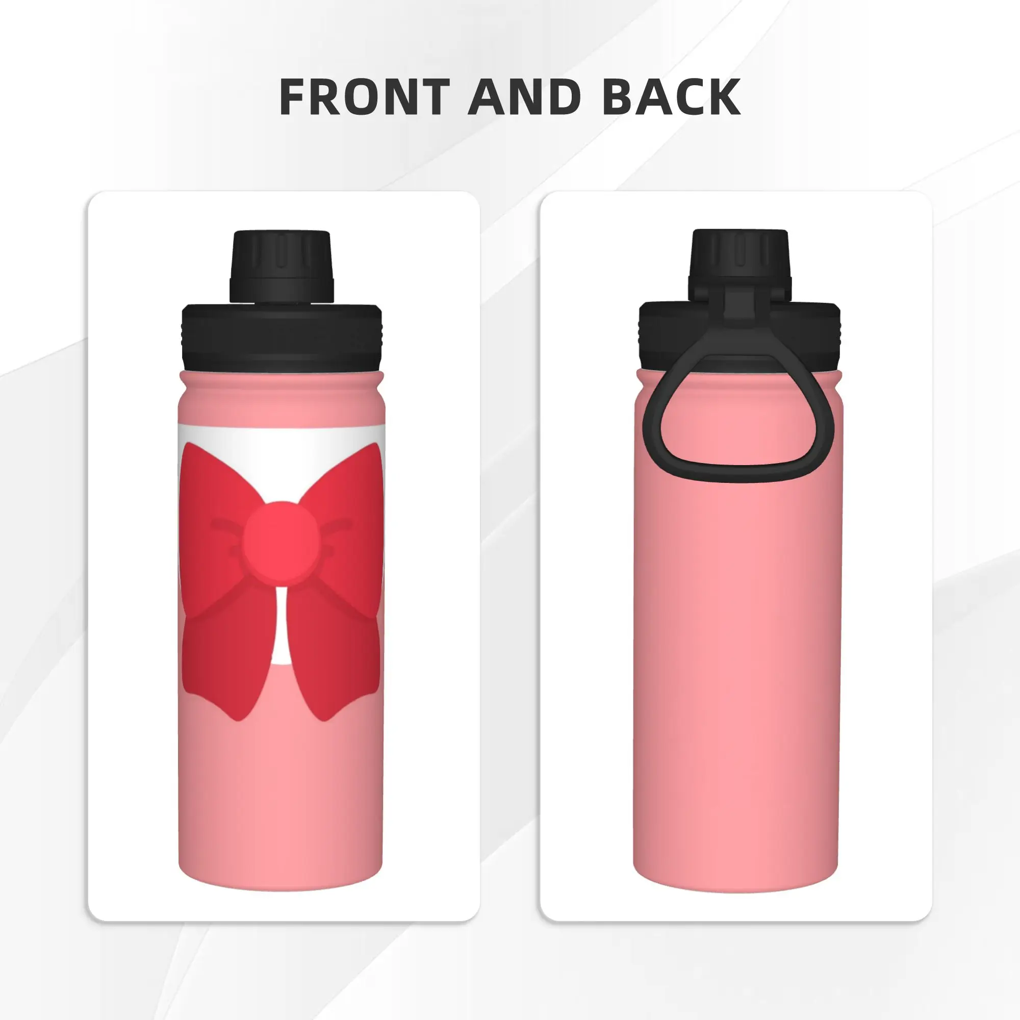 Cardcaptor Sakura Anime 18OZ Sports Insulated Kettle  Thermal Cup Vacuum Flask School Mugs Water Bottle