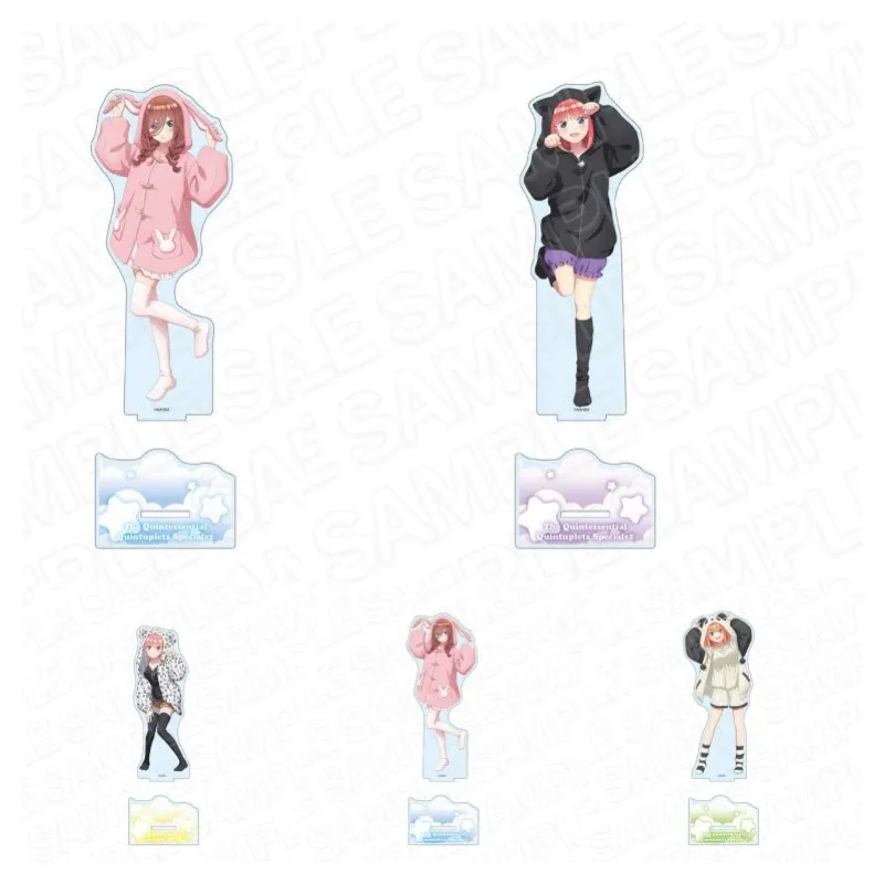 

Hot The Quintessential Quintuplets Acrylic Stand Model Plate Decoration Desk Figure Display Friend Gifts Toy
