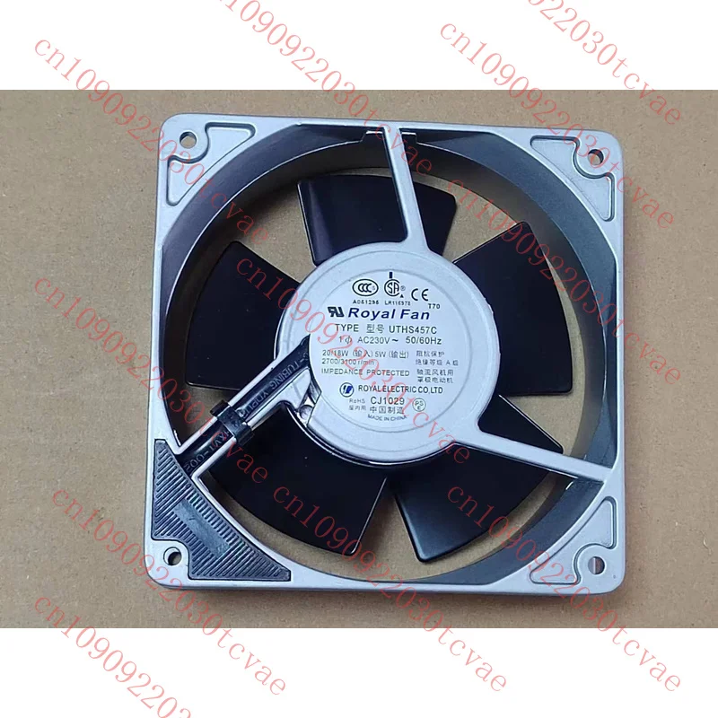 

1 шт. новый для Royal TYPE UTHS457C 12038 230 В 20/18 Вт цельнометаллический вентилятор с железными лопастями