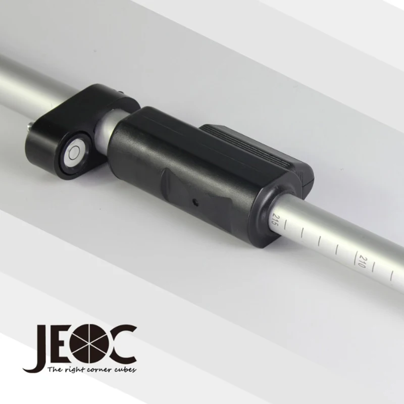 JEOC 215CM Compression Lock Surverying Prism Pole for Leica System, 7ft. 2.15m