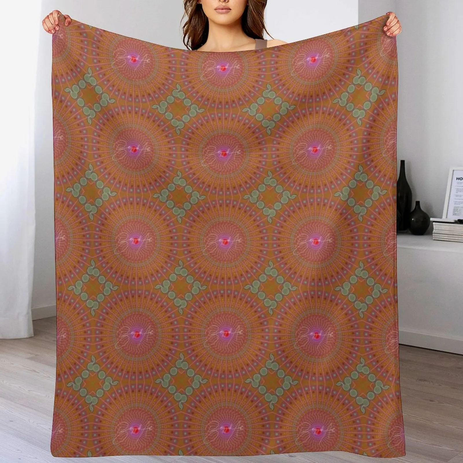

Pilbara wildflowers Throw Blanket Sofa heavy to sleep Fashion Sofas Designers Blankets