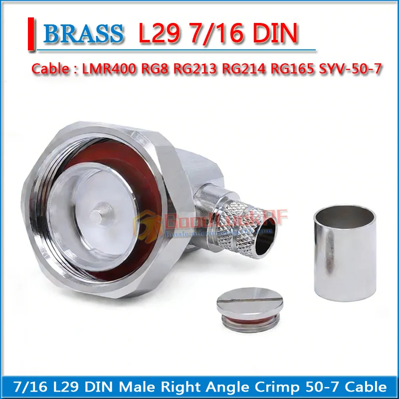 7/16 L29 Din Male R…