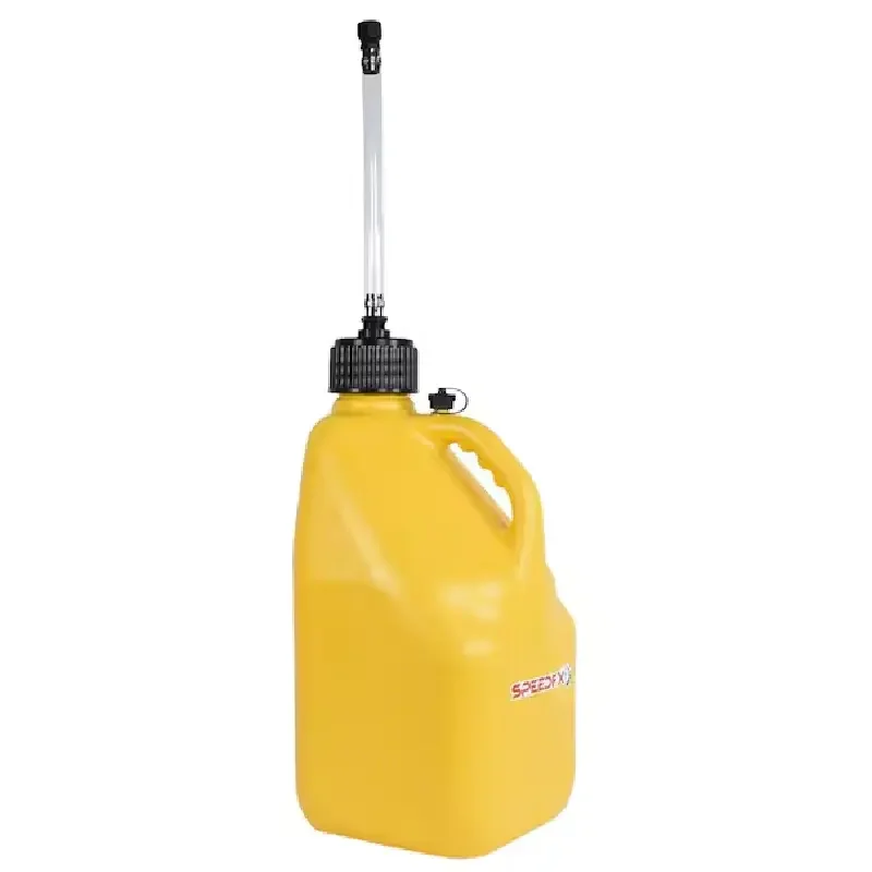 

RACING FUEL JUG, YELLOW JUG