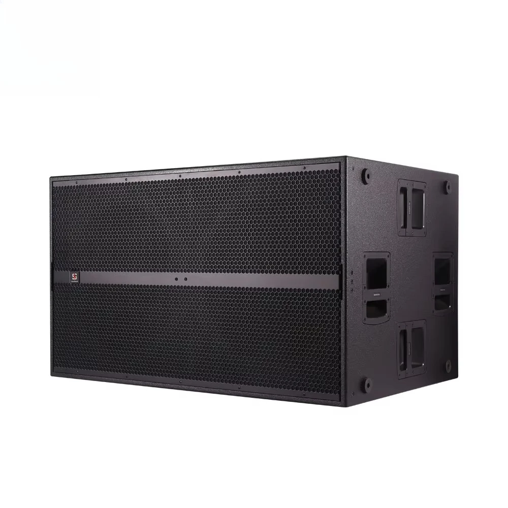 Active 9007 Dual 21 Subwoofer Wooden Bass Subwoofer Professional DJ Sound PA System  Speakers Professional Passive 9007