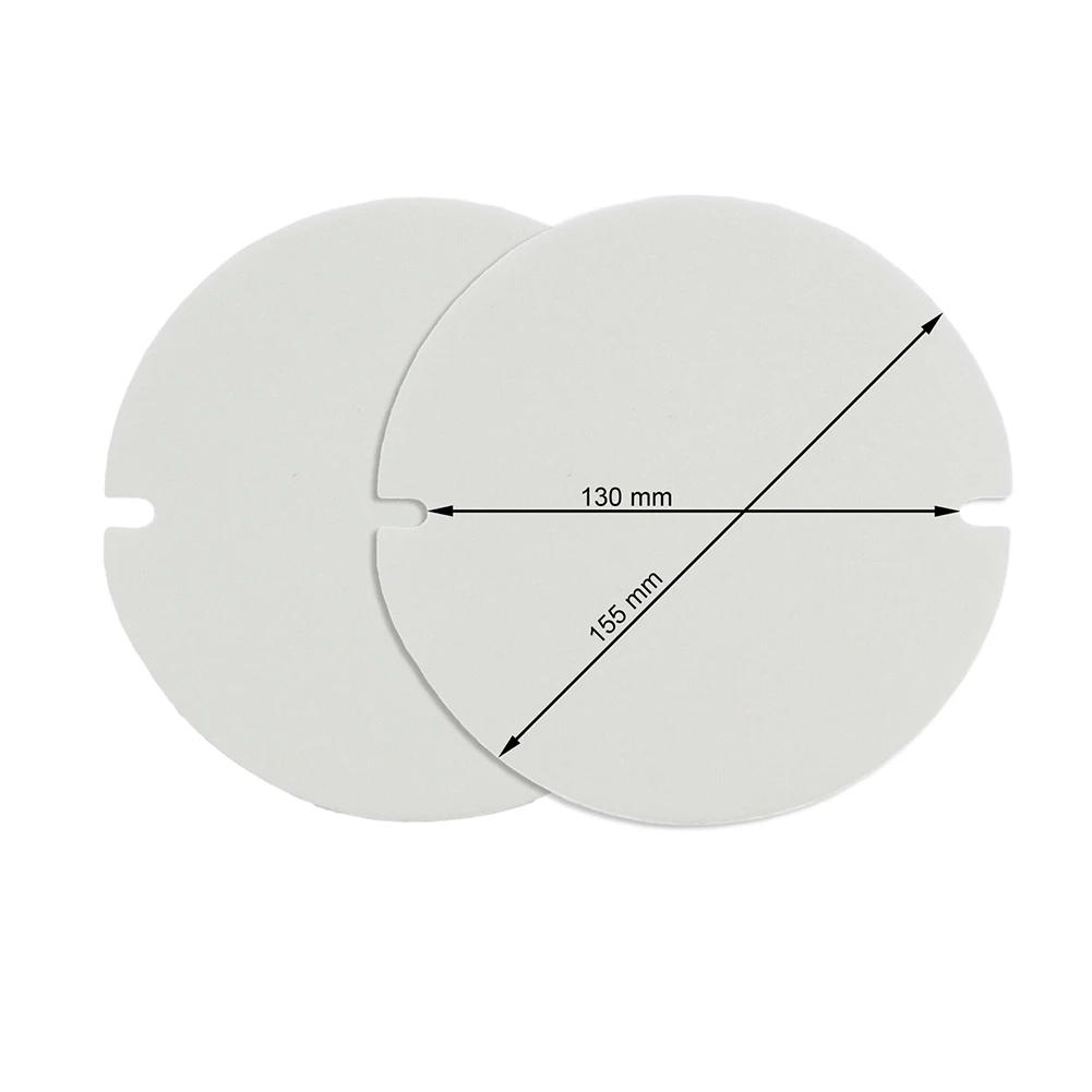 Joints en verre pour porte de poêle, 2/4 pièces, 125/155MM, accessoires de cheminée pour tuyaux de 120 à 200mm, résistants à la chaleur jusqu'à 1200 ° C