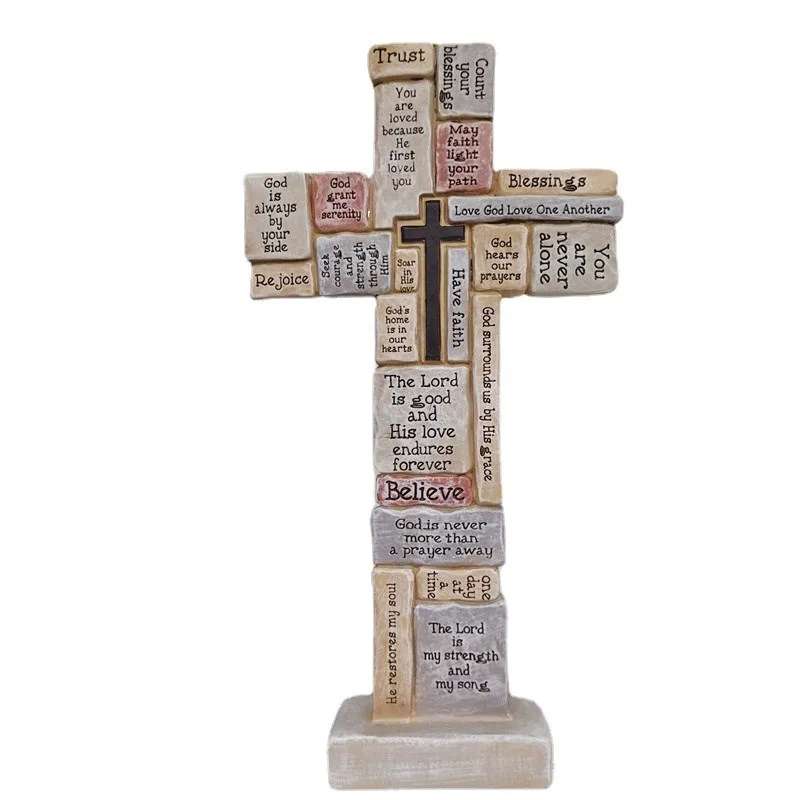 

Cross Prayer Halloween Tombstone Memorial Home Interior Scene Garden Ghost Festival Party Decoration Happy Halloween Day 2025