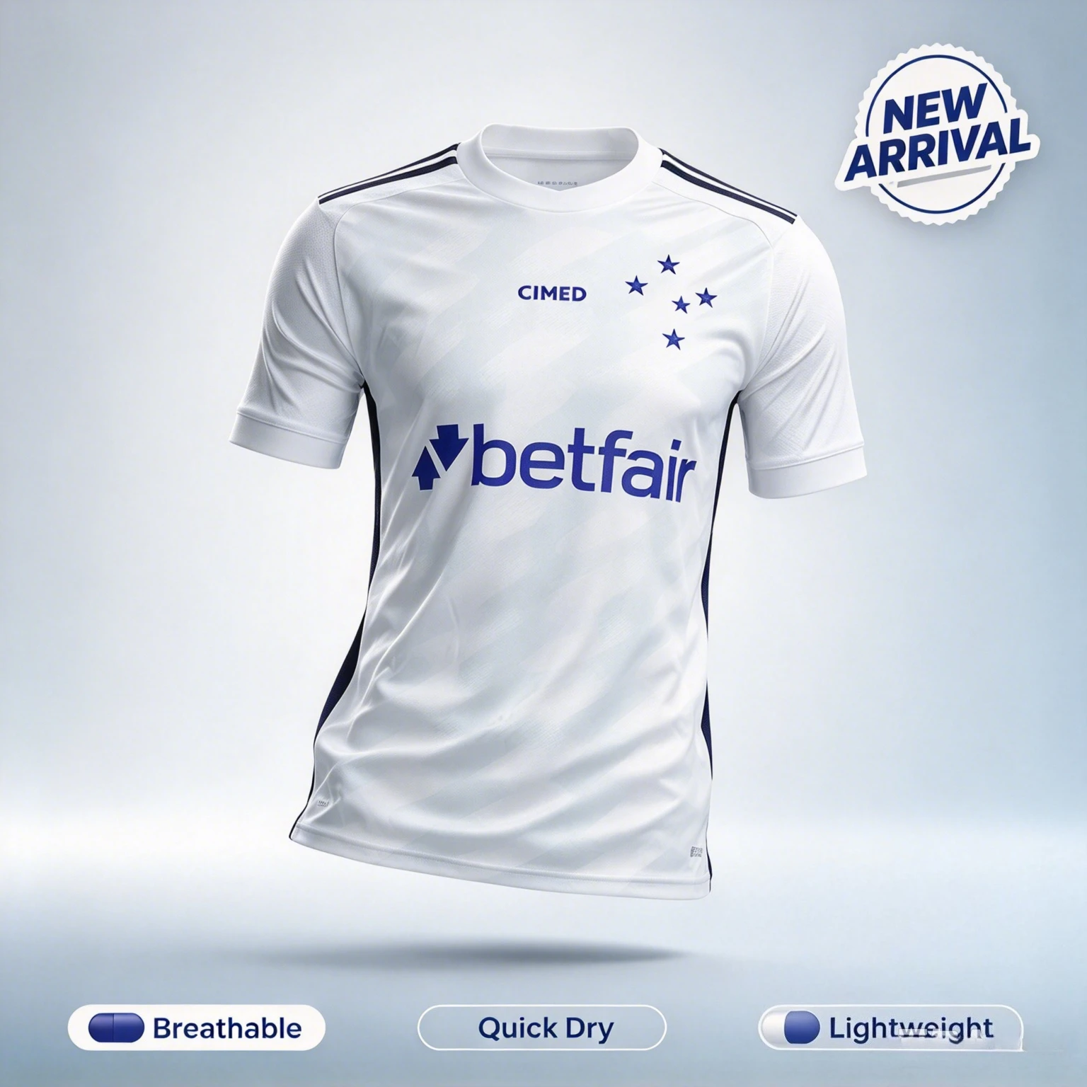 2027 New Brazilian White Fan Customized Casual Sports Fast Drying Breathable 3D Printed T-shirt for Families Children To Wear