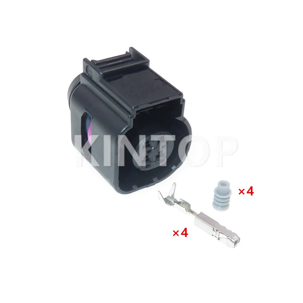 1 Set 4 Pins 1.5 Series Auto Brake Light Generator Cable Harness Plug AC Assembly For VW Audi 4H0973712 1563483 1563486