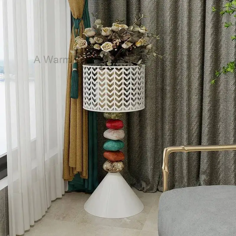 

Pot Balcony Living Room Design Flower Luxury Rack Bedroom Bathroom Storage Flower Rack Wall Shelves Pedestal 거치대 앵글선반 진열대 철제선반