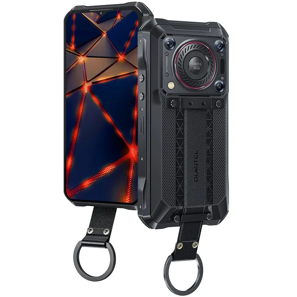 OUKITEL WP33PRO 5G Rugged Phone 22000mAh 6.6" FHD+ Cellphone 8GB 256GB Mobile Phone 64MP Camera 33W Fast Charger