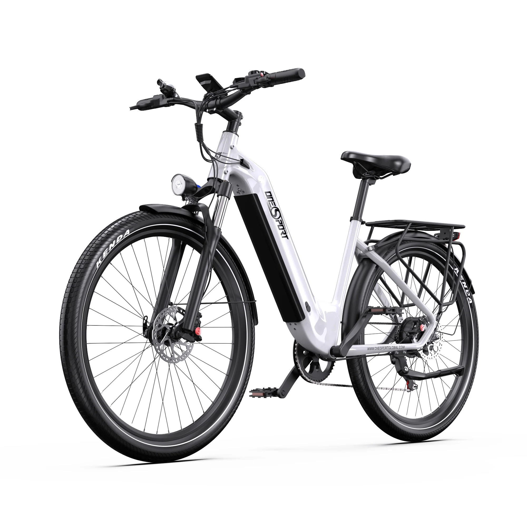 ONESPORT OT05 Elektrische fiets 250W borstelloze motor 36V18.2AH Lithiumbatterij Hydraulische schijfremmen E-bike 27,5 inch band Aluminiumlegering Commuter elektrische fiets