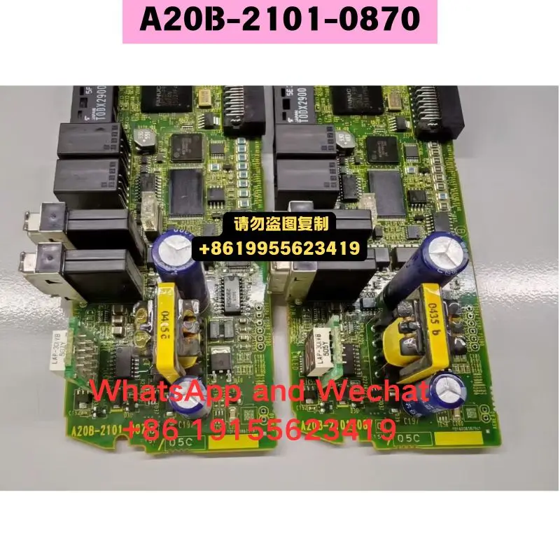 Used OEM disassembled parts A20B-2101-0870 Control board Functional test OK