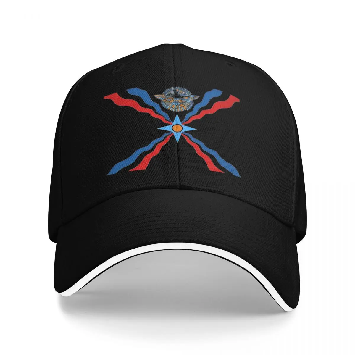 Assyrian Flag Baseball Cap y2k Cool Hip Hop Hats Spring Men Adult Outdoor Gym Baseball Caps