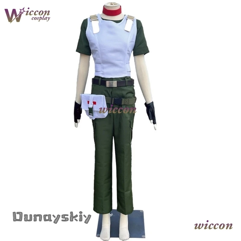 Amanda Cos*Game Biohazarrd Resident Cos Evil Rebecca Chambers Cosplay Costume Wig Full Set Adult Women Halloween Party Roleplay‌ - view 4
