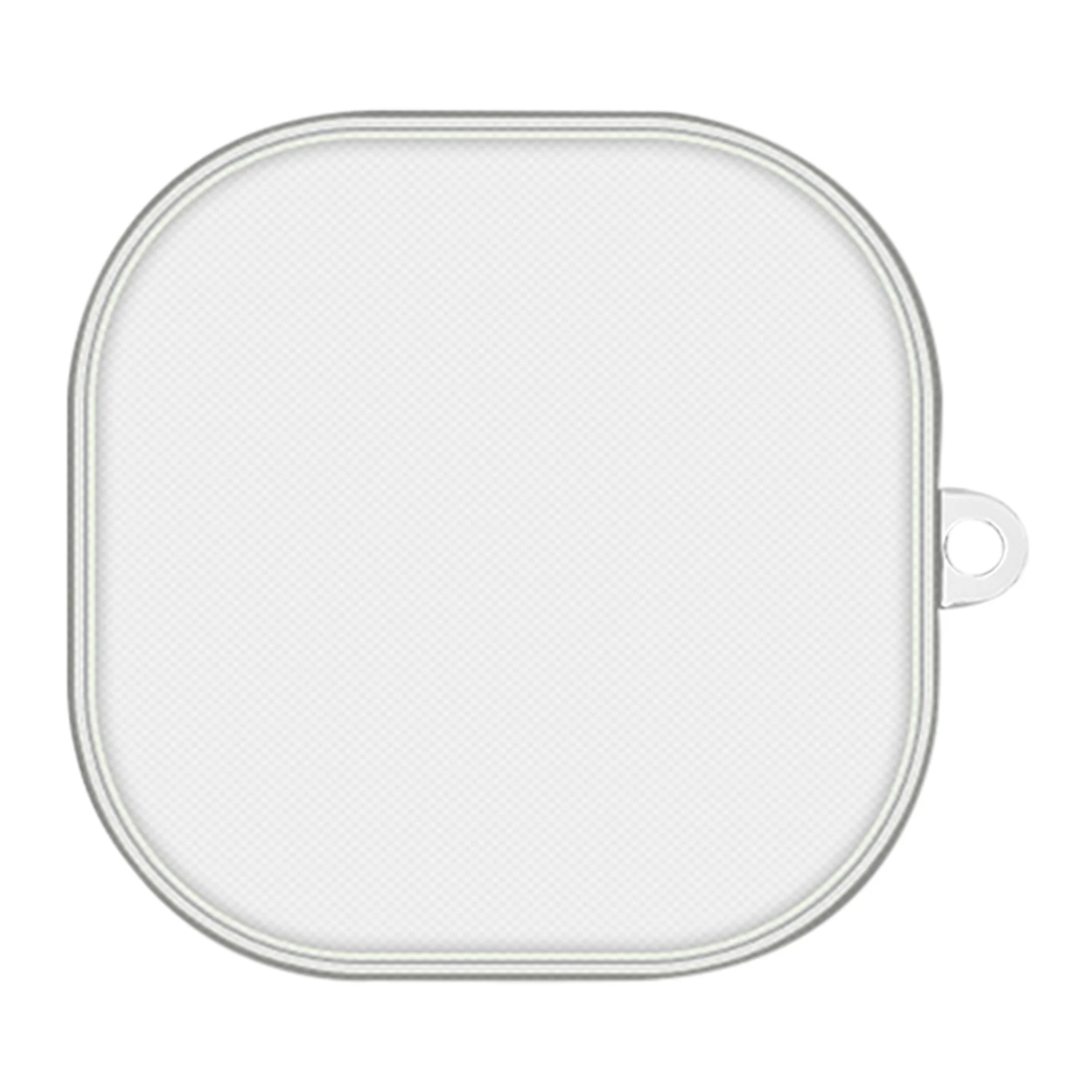 Прозрачный мягкий защитный чехол из ТПУ для наушников TrueAir2 с защитой от царапин и крючком