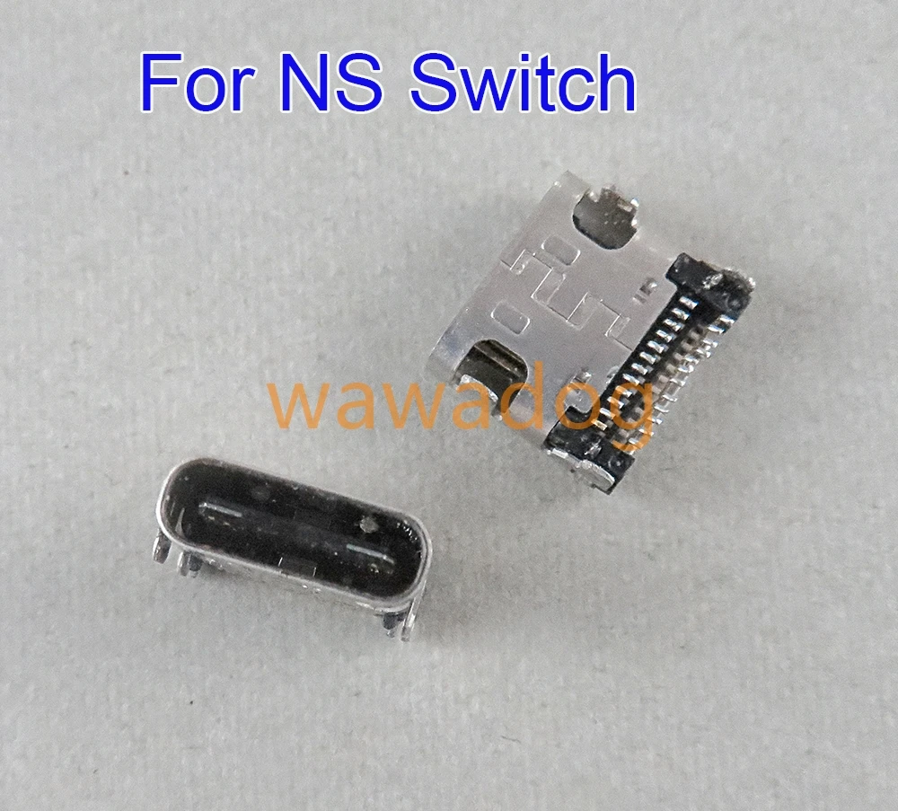 

10 шт. оригинальный порт для зарядки консоли Nintendo Switch NS, порт для зарядки ТВ, разъем питания типа C, разъем для зарядного устройства