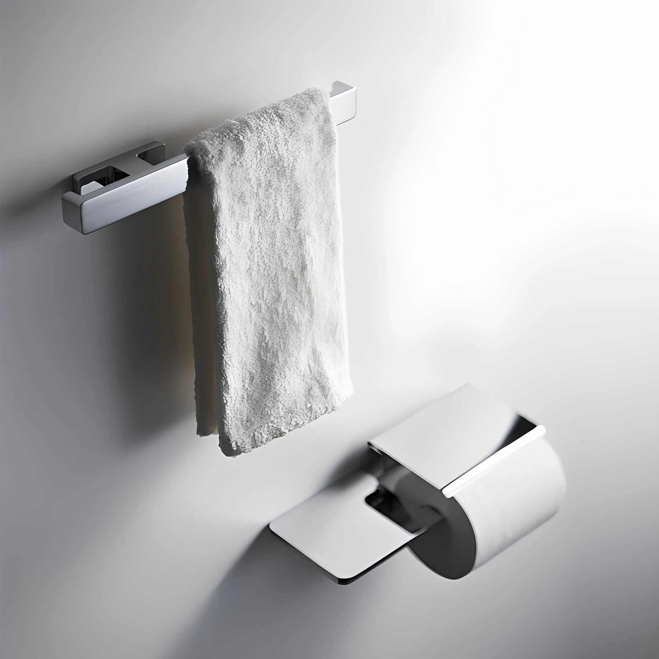 SC613 Japan toilet paper holder dual-purpose, adjustable direction toilet bathroom roll holder