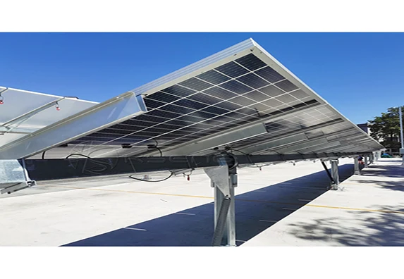 Single axis smart solar tracking system one axis solar tracker ground mount solar panel tracking systems