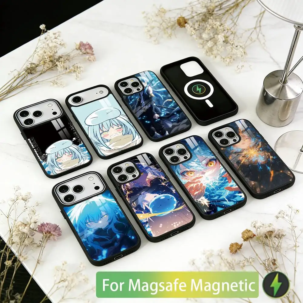 That Time I Got Reincarnated as a SlimePhoneCase For iPhone17,16,15,14,13,12,11 Plus,Pro Magnetic with Magsafe Wireless Charging