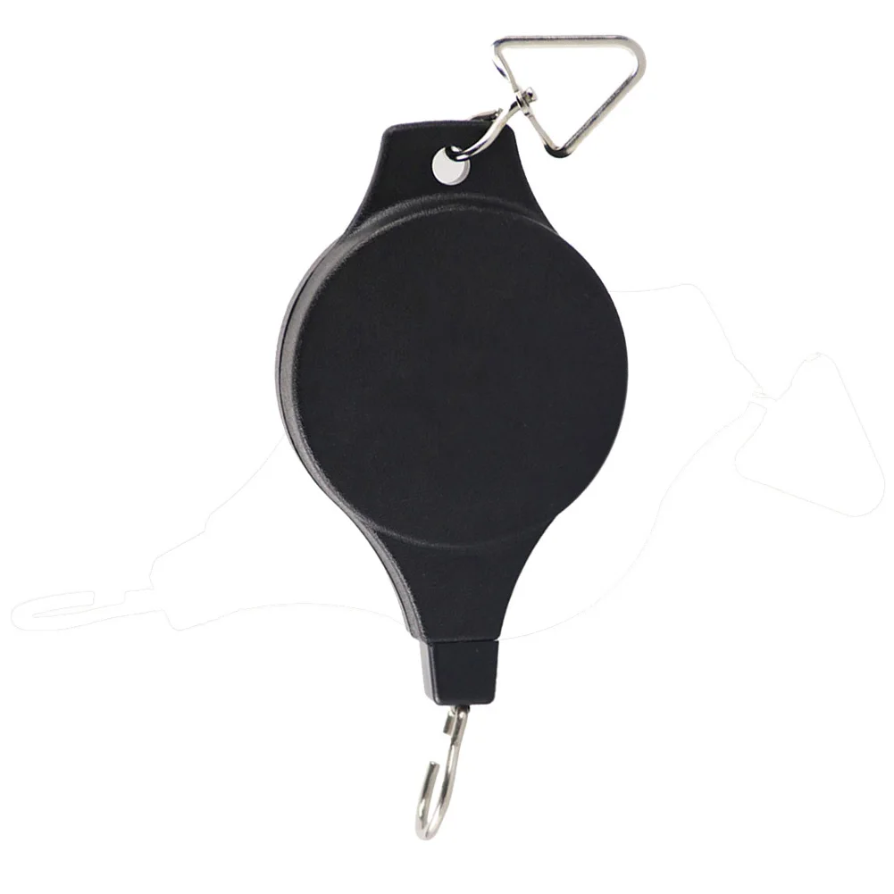 Pull Down Hanger Retractable Flower Basket Hook Plastic Multi-function Portable Convenient for Garden Baskets Pots