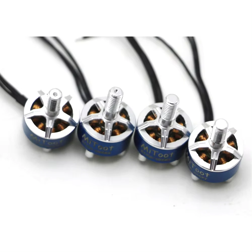 Mitoot R1406 1406 3600KV 2-4S CW CCW Brushless Motor for RC Racing Racer Drone Quadcopter