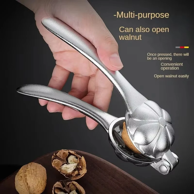 Manual Chestnut Clip Stainless Steel Shell Opener Nut Cracker Sheller Household Chestnut Peeling Walnut Pliers Cutter
