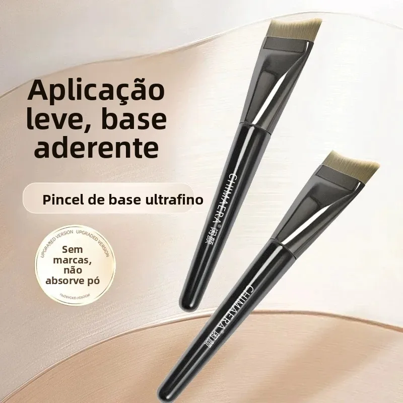 Pincel de Maquiagem Ultrafino em Formato de Cauda de Peixe, Recomendado por Li Jiaqi, Ferramenta de Beleza Aprovada por Maqui...