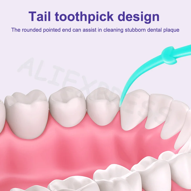 

30pcs/Box Cleaning Oral Cavity Home Fruit Flavored Adult Dental Floss Swab Portable And Smooth Cleaning Dental Floss Stick