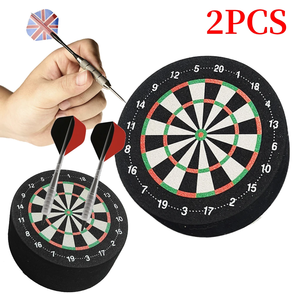 2PCS 10cm Dart Holder EVA Foam Mini Dart Dock Dart Base Station Dartboard Design Soft Stand for Outdoor Home Family Party Games