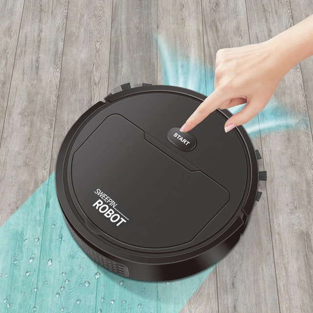 Robot Vacuum Cleaner Sweep And Wet Mopping Floors Smart Sweeping Cleaning  Robot Lazy Cleaning Sweeper Robot Household Tool Dust