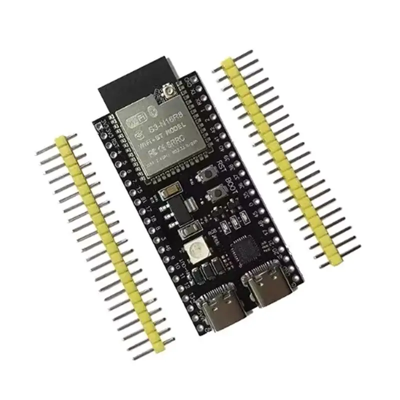 

ABZW ESP32-S3 Dual Type-C Development Board CORE Board Onboard Esp32 S3 N16R8 N8R2 Module With Antenna Base