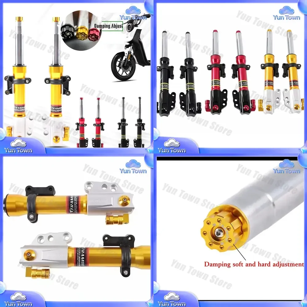 30core 360mm 400mm Motorcycle Front Fork Damping Adjustable Shock Absorber for Yamaha Cygnus X BWS RSZ CUXI UBE Niu N1S U+B