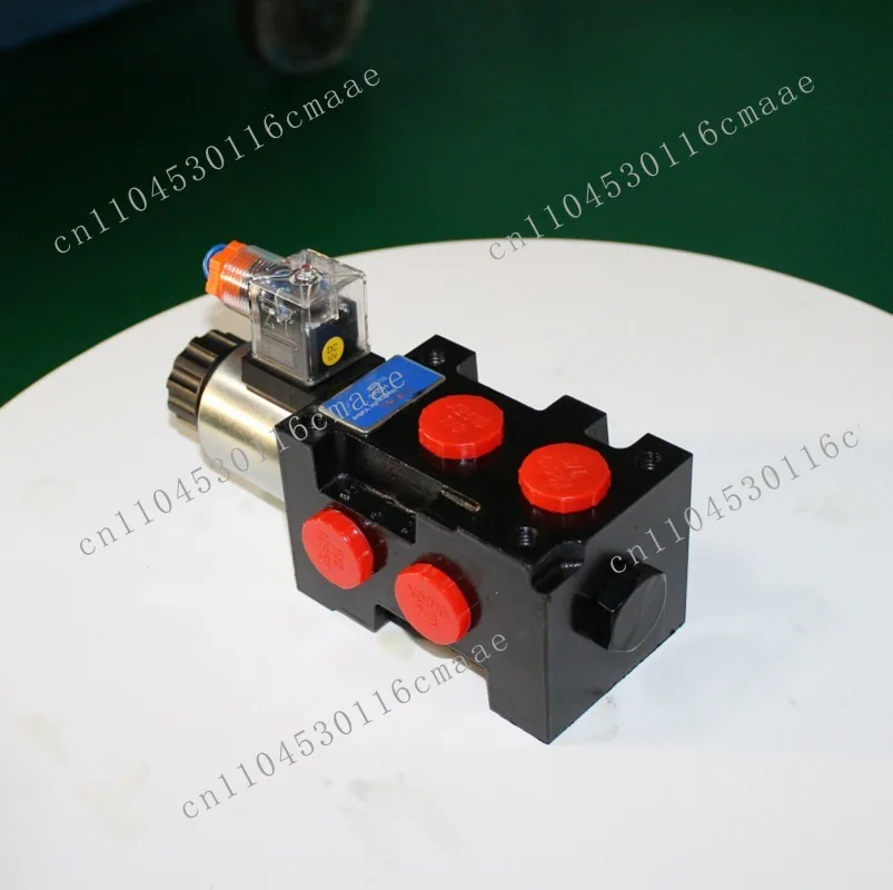 Flow Rate 40 Liters Per Minute, Inch Oil Port, Diverter Valve HSV6 Flow Selection Valve 12V24V Optional