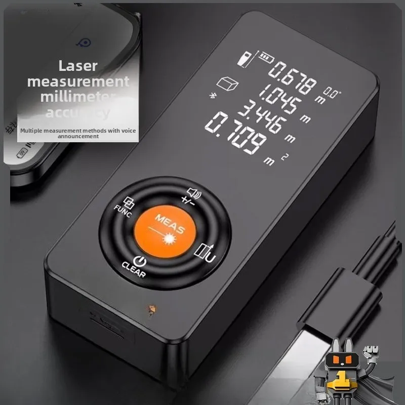 High Precision Laser Rangefinder Handheld Infrared Distance Meter Industrial Measuring Tool