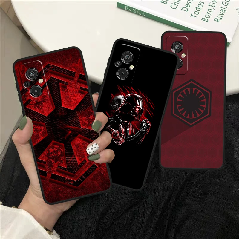 Popular S-tar W-ars Cool For Xiaomi Redmi K60 12C 12 11A A1 11 10C 10X 9T 9C 9AT 8A Pro Silicone Black Phone Case